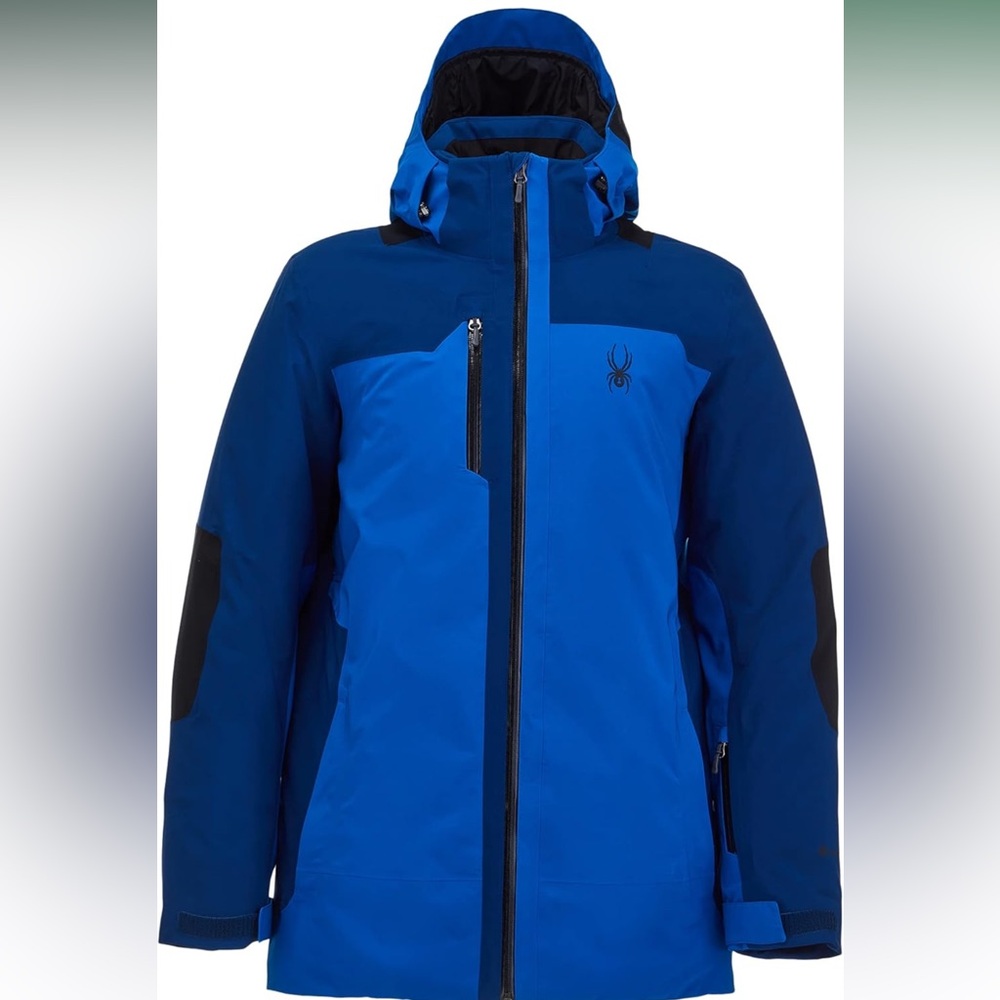 Spyder Men's Whistler Gore-tex‎ Ski Men's Blue Jacket NWT Size XXL